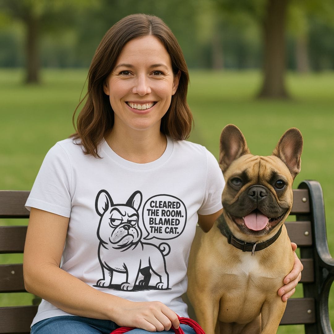 Blame The Cat Frenchie T-Shirt