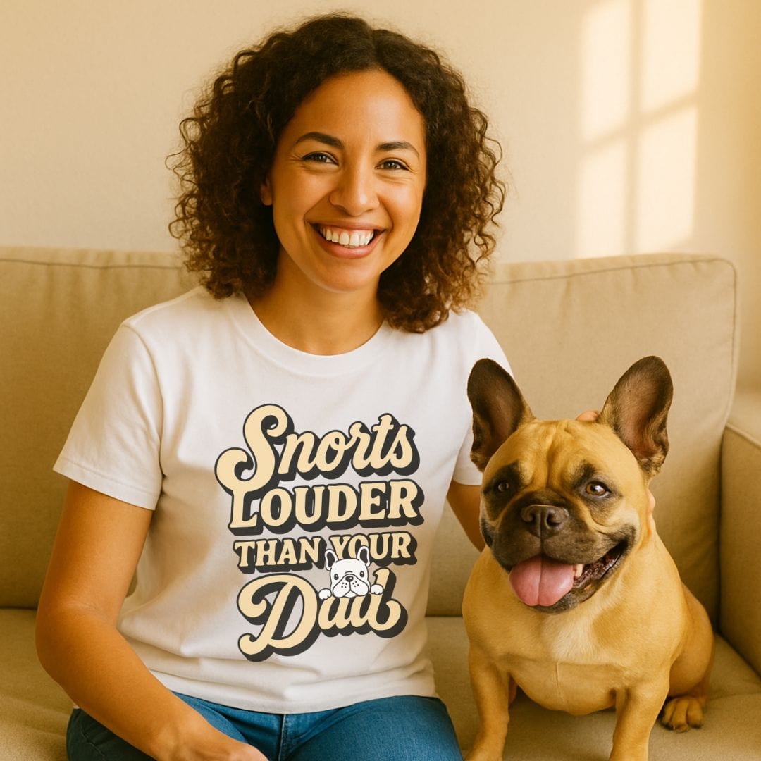 Frenchie Snorts T-Shirt