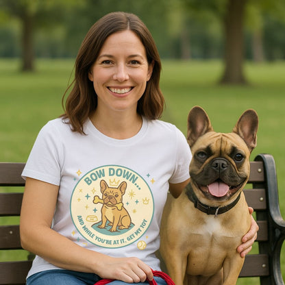 Frenchie Bow Down T-Shirt