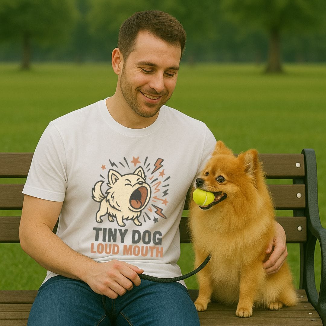 Pomeranian Loud Mouth T-Shirt