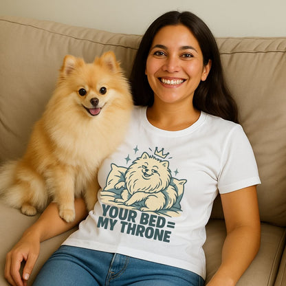 Pomeranian Throne T-Shirt