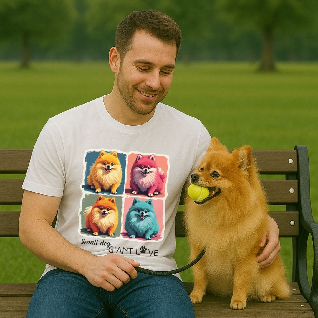 Giant Love Pomeranian T-Shirt