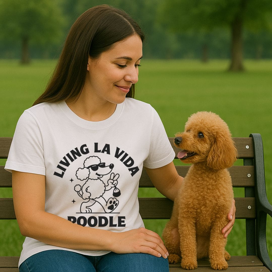 La Vida Poodle T-Shirt
