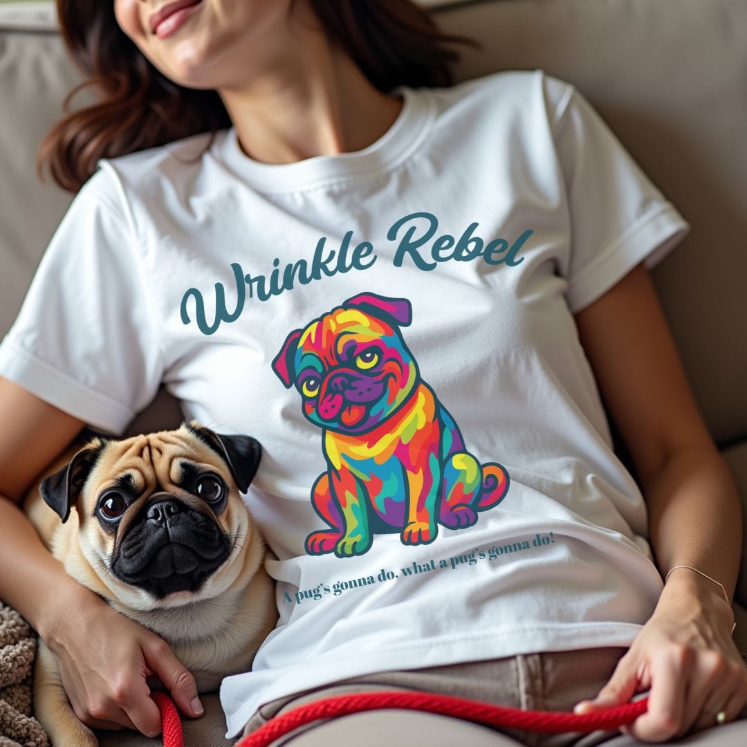 Rebel Pug T-Shirt