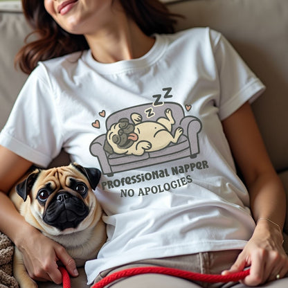 No Apologies Pug T-Shirt