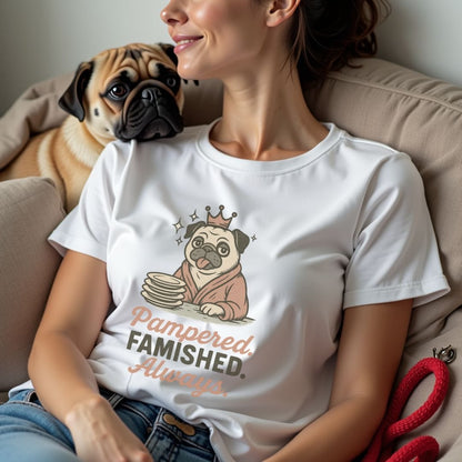 Pampered Pug T-Shirt