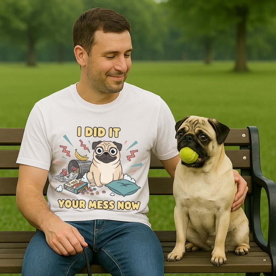 Pug Mess T-Shirt