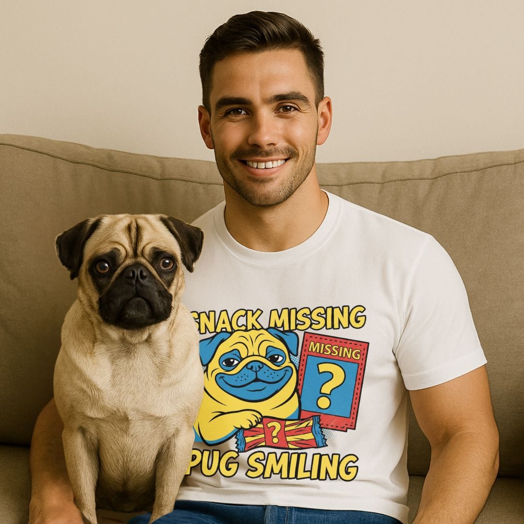 Pug Smiling T-Shirt