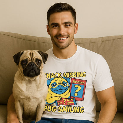 Pug Smiling T-Shirt