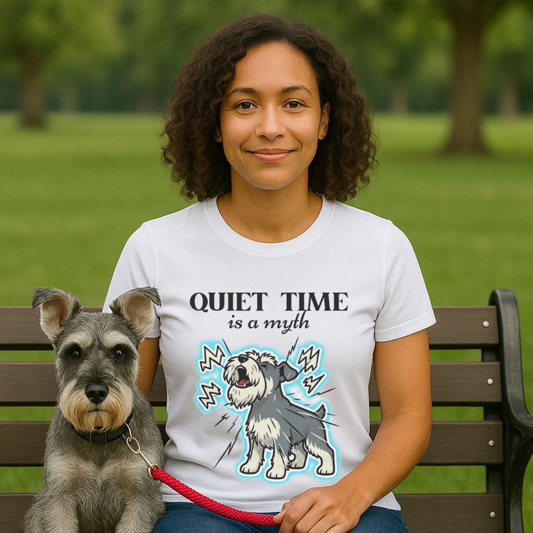 Schnauzer Quiet Time Myth T-Shirt