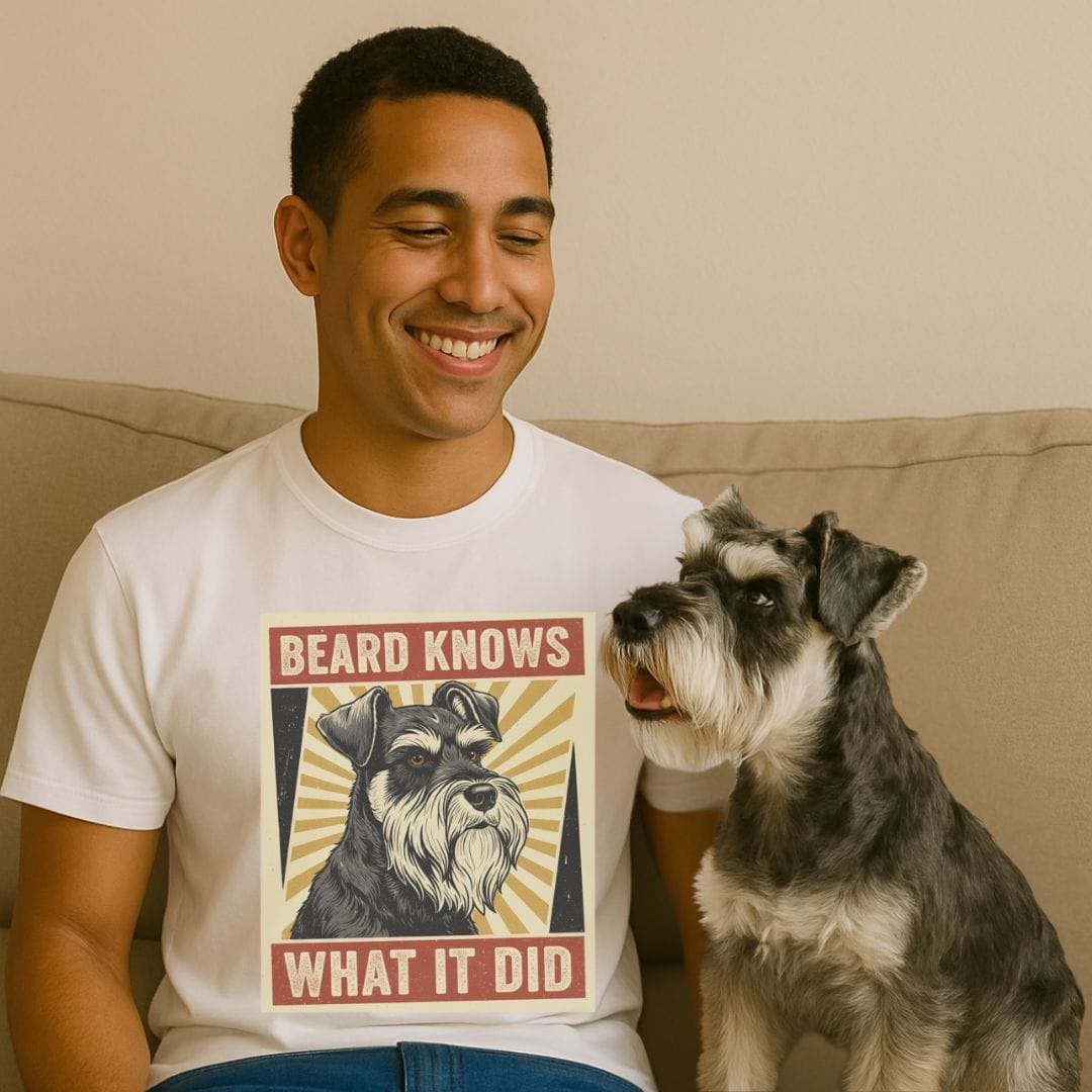 Schnauzer Beard Knows T-Shirt