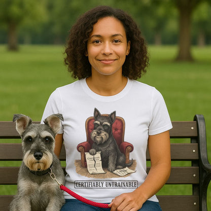 Certifiably Schnauzer T-Shirt