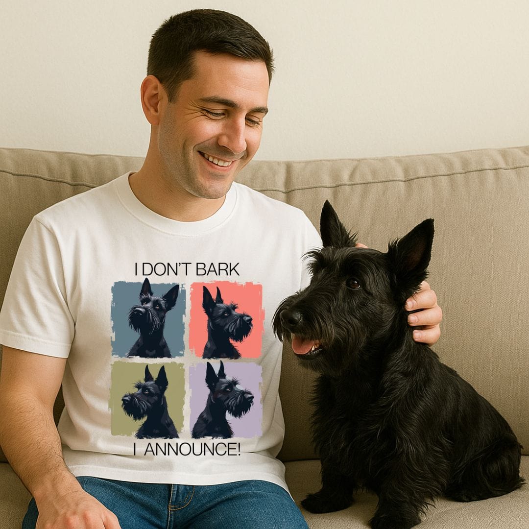 I Don't Bark Scottish Terrier T-Shirt
