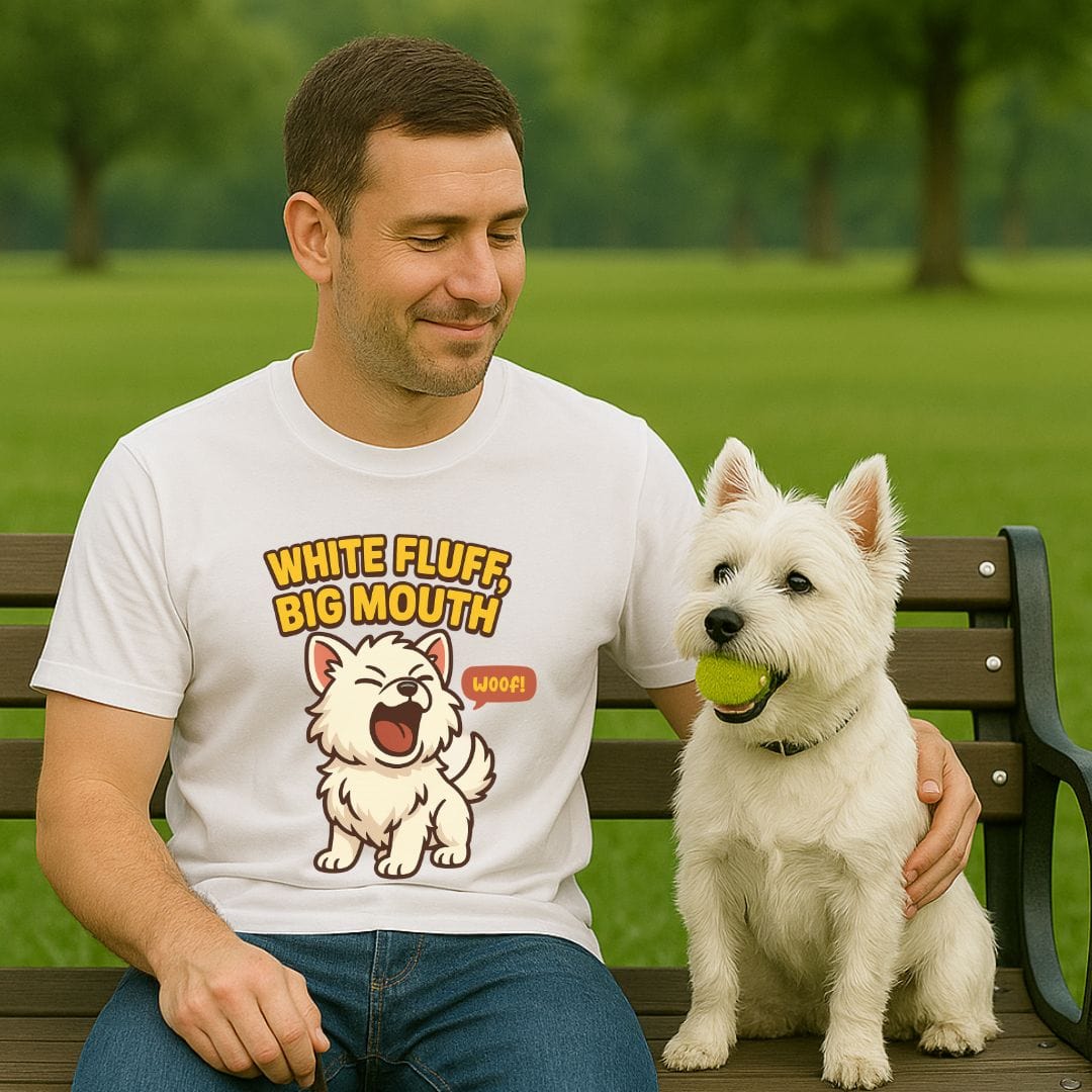 Big Mouth Westie T-Shirt