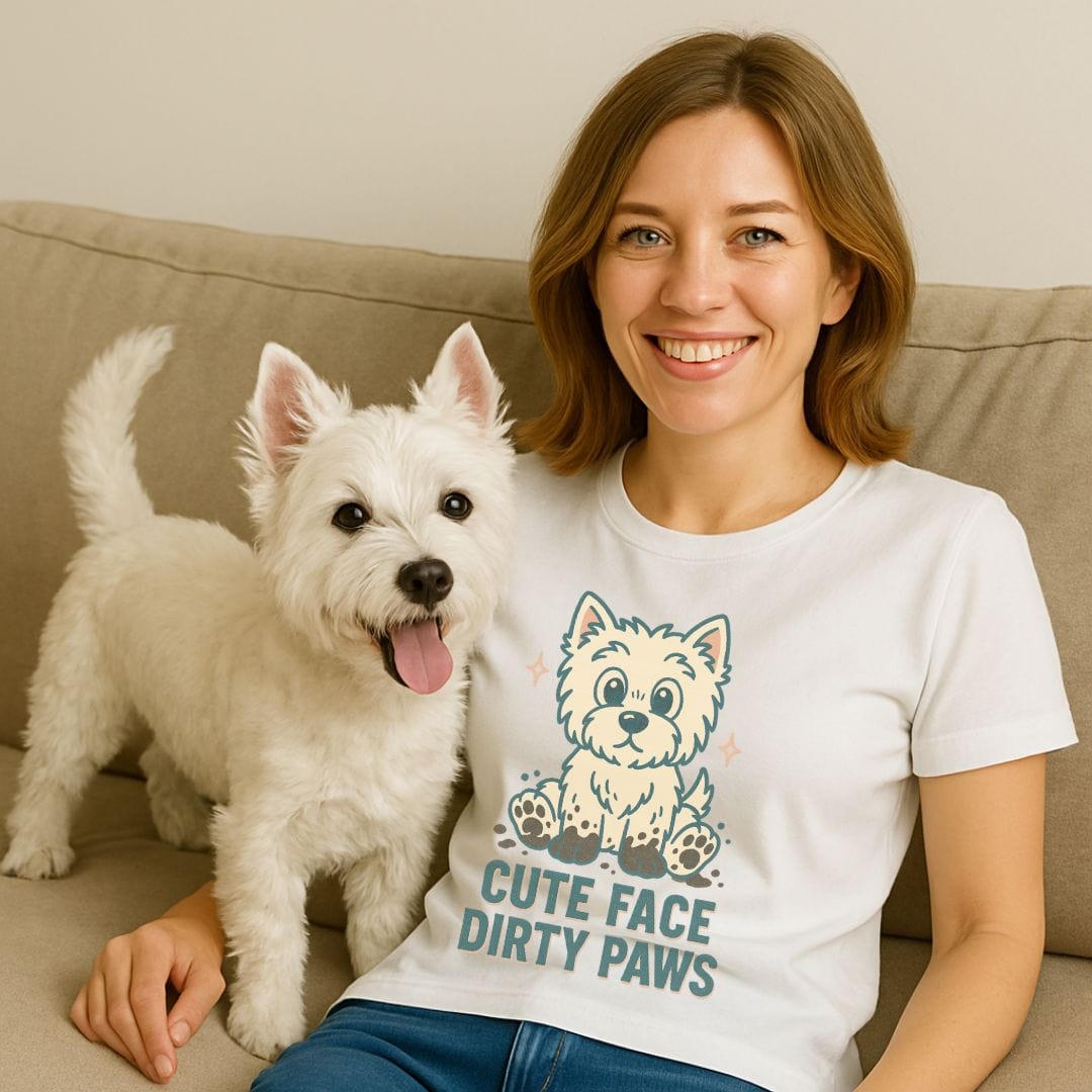 Westie Cute Face T-Shirt